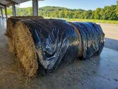2 Round Bales 1st Orchard Grass Timothy Mix (4x4) Wrapped