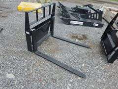 Kivel Mini Skid Loader Forks