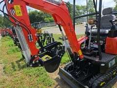 CFG NT18K Mini Diesel Excavator w/ Hyd. Thumb, Blade & Pilot Conrols
