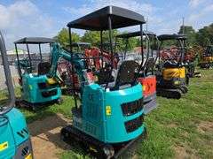 CFG H15R Mini Excavator w/ Thumb, Pilot Controls & Blade