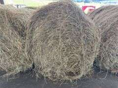 2 Round Bales 1st Mix (4x4) Stored Inside (2025)