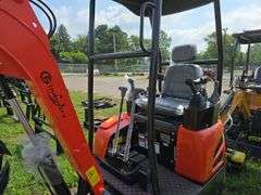 CFG NT18K Mini Diesel Excavator w/ Hyd. Thumb, Blade & Pilot Conrols