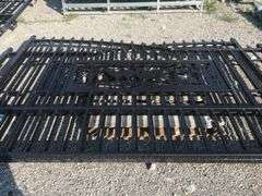 KJ 20' Driveway Gates w/ Deer Scene