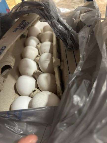 4 Doz White Eating Eggs