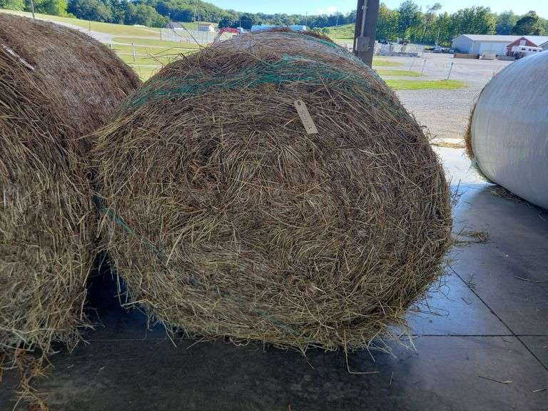 2 Round Bales 1st Timothy & Trefoil (4x4.5)