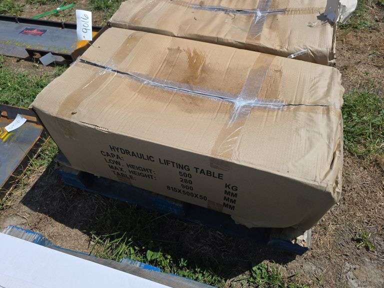 Landhonor Hydraulic Lift Table Cart