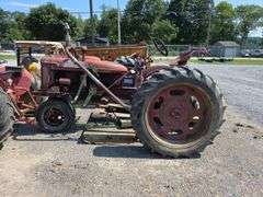 Farmall C Tractor w/ Continental Belly Mower