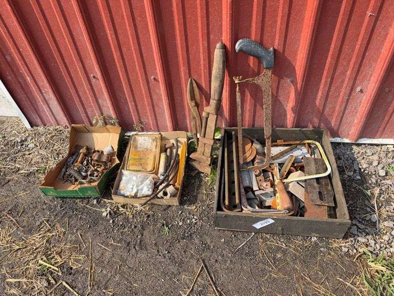 3 Boxes of Misc Hardware & Tools - Rogers Community Auction Inc.