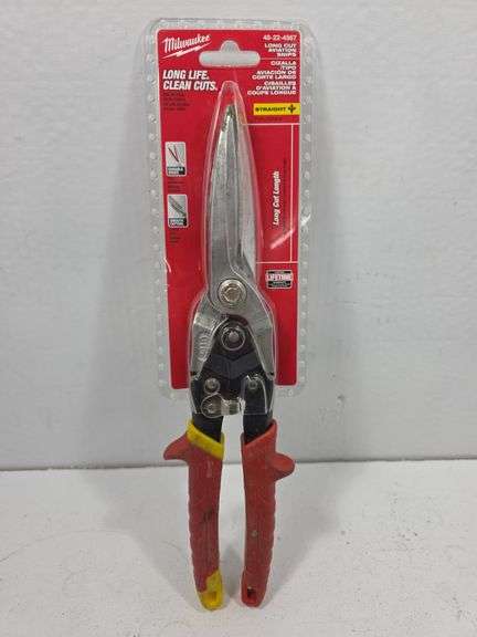 MILWAUKEE LONG CUT AVIATION SNIPS