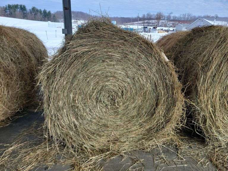 2 Round Bales 2nd Grass Mix (4x4.5)