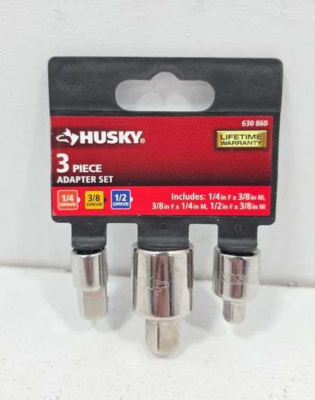 HUSKY 3 PIECE ADAPTER SET