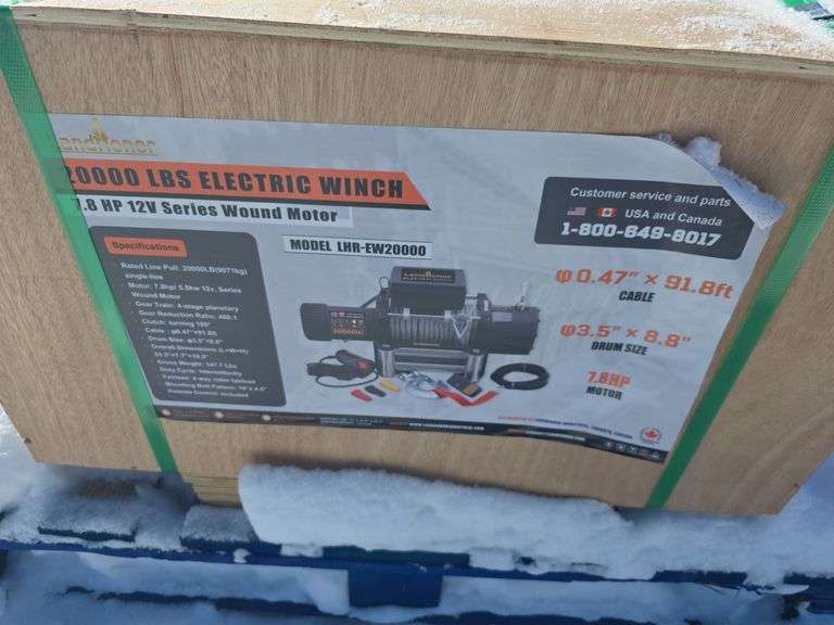 Landhonor 20,000lb Electric Winch