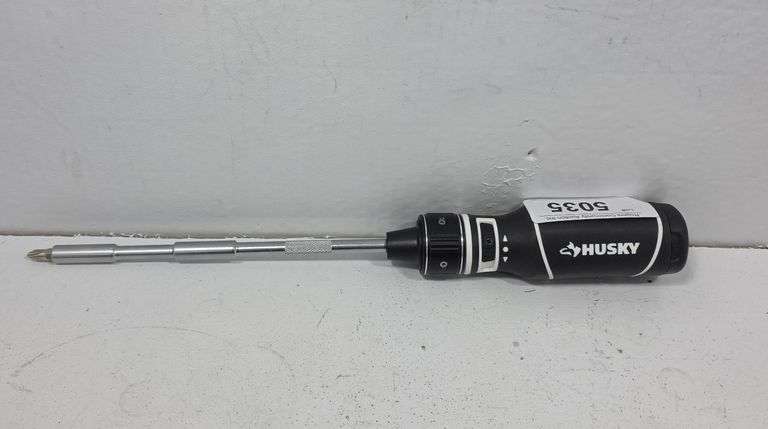 HUSKY RATCHETING SCREW DRIVER