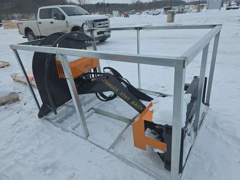 Landhonor Skid Loader Articulating Brush Cutter