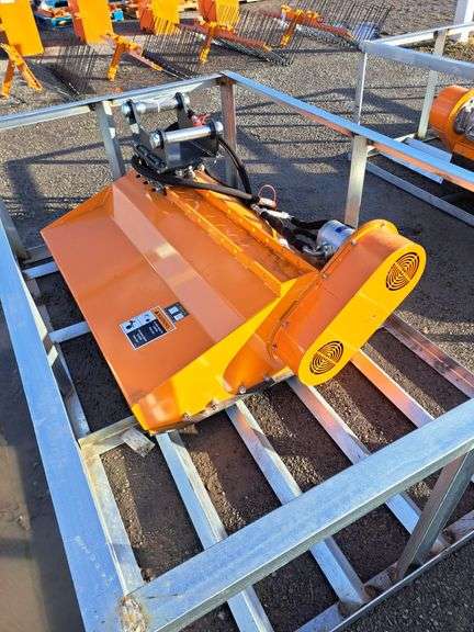 Wolverine excavator flail mower