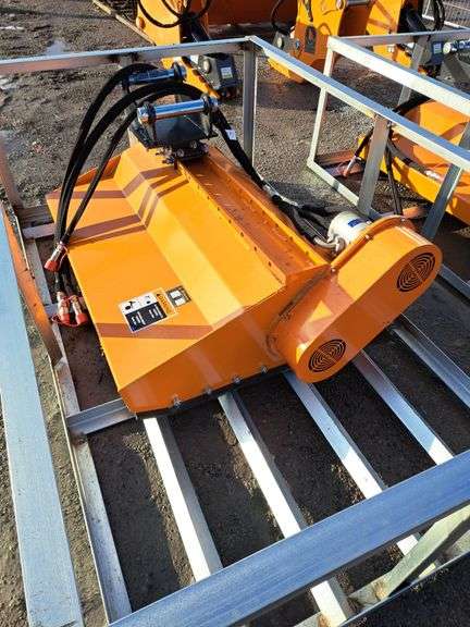 Wolverine excavator flail mower