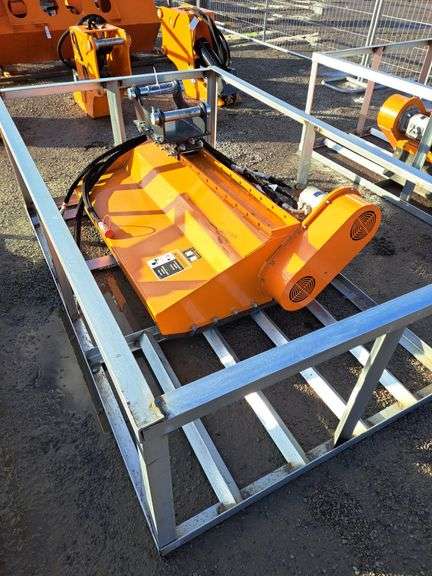Wolverine excavator flail mower