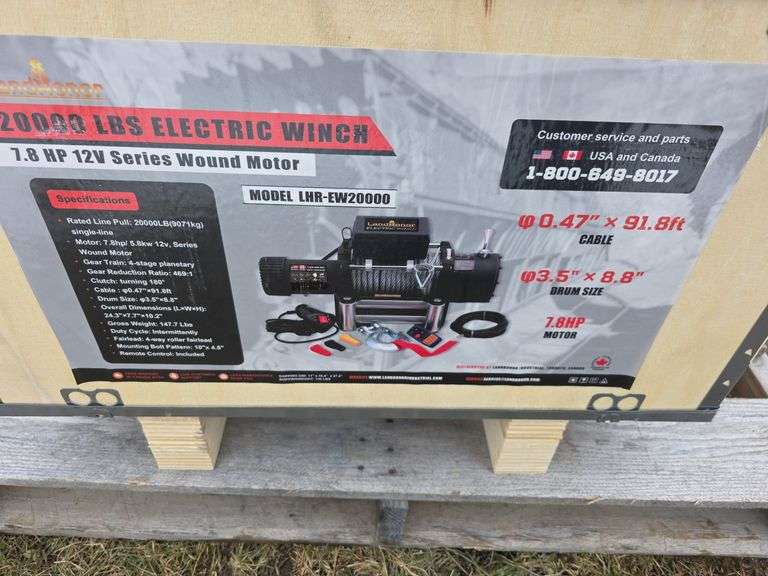 Landhonor 20,000lb Electric Winch