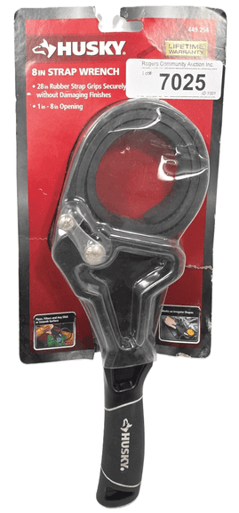 HUSKY 8" STRAP WRENCH