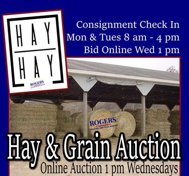 Hay & Grain Online Auction 3-11-26