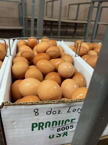 8 Doz Large Brown Eating Eggs