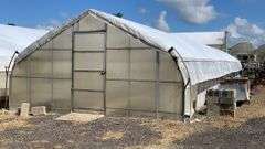 Absolute Online Only Quailcrest Farm Greenhouse Auction