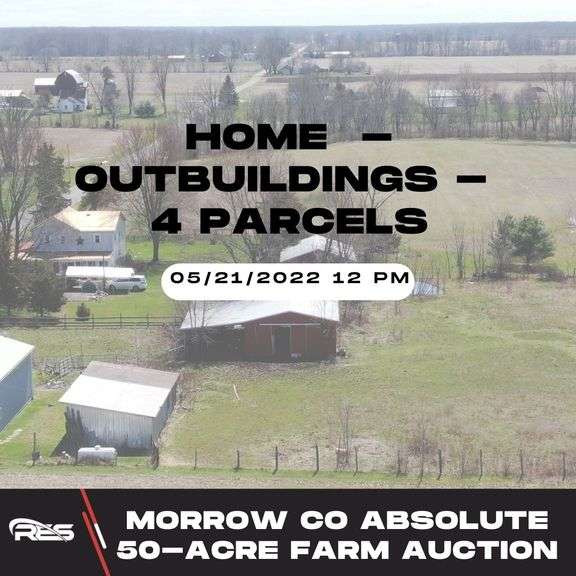 Morrow County Absolute 50-Acre Farm Auction