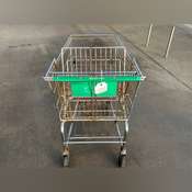はる再出品ジャンク品 16) 36”x21” Shopping Cart - RES Auction Services