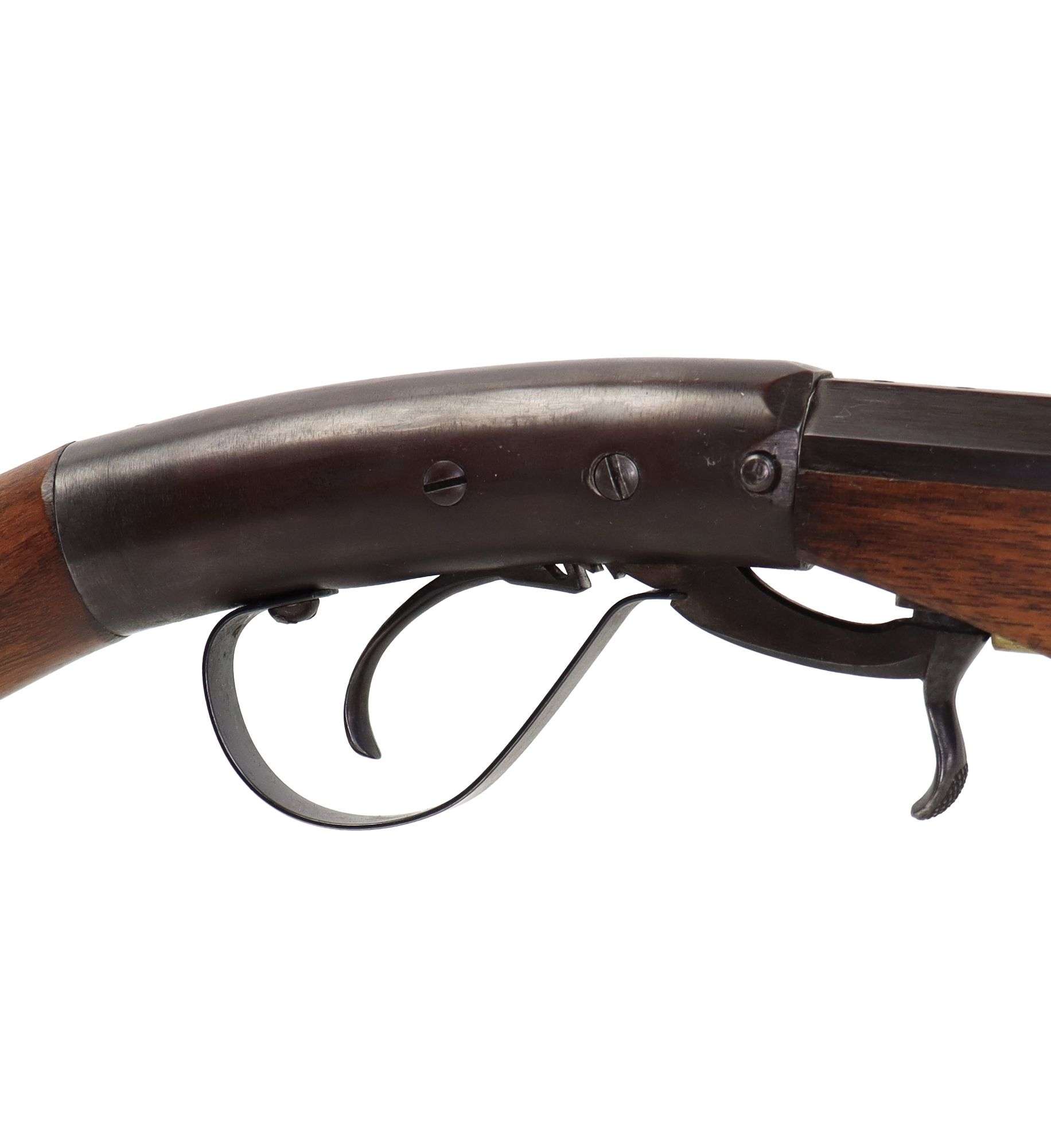 HOPKINS & ALLEN ARMS UNDER HAMMER PERCUSSION RIFLE