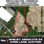 Shelby Absolute 24 Acre Land Auction