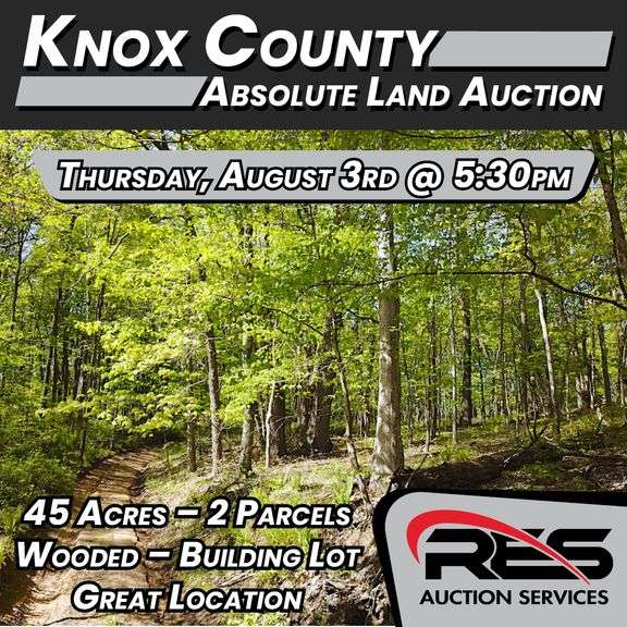 Knox County Absolute Land Auction RES Auction Services