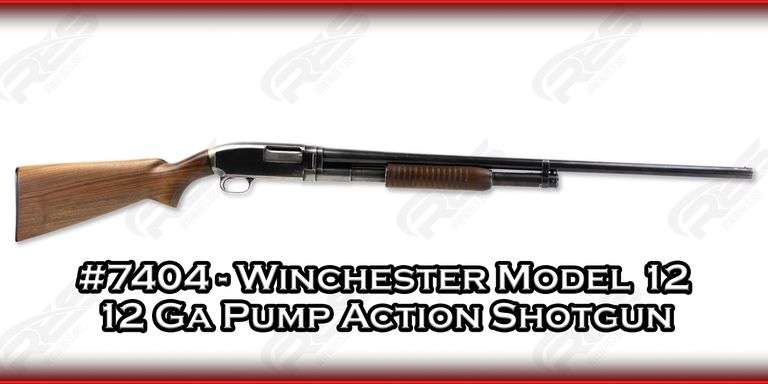 Winchester Model 12 12 Ga Pump Action Shotgun - RES Auction Services