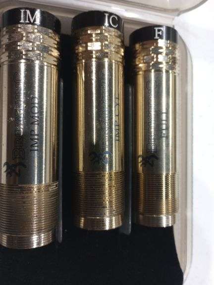 (3) Browning Invector Plus Extended Choke Tubes - RES Auction Services
