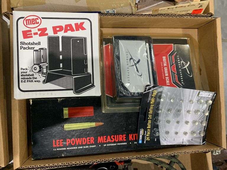 Shell Packer Digital Grain Scale, Batteries, Powder Measure Kit & Shot Shell Packer ...