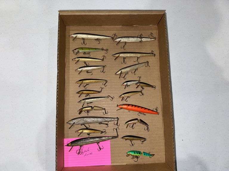 Lot De Leurres De Pêche Vintage Rapala (#18135) - Eau Douce - Occasion