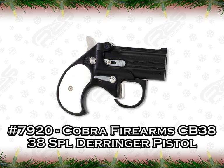Cobra Firearms CB38 38 Spl Derringer Pistol RES Auction Services