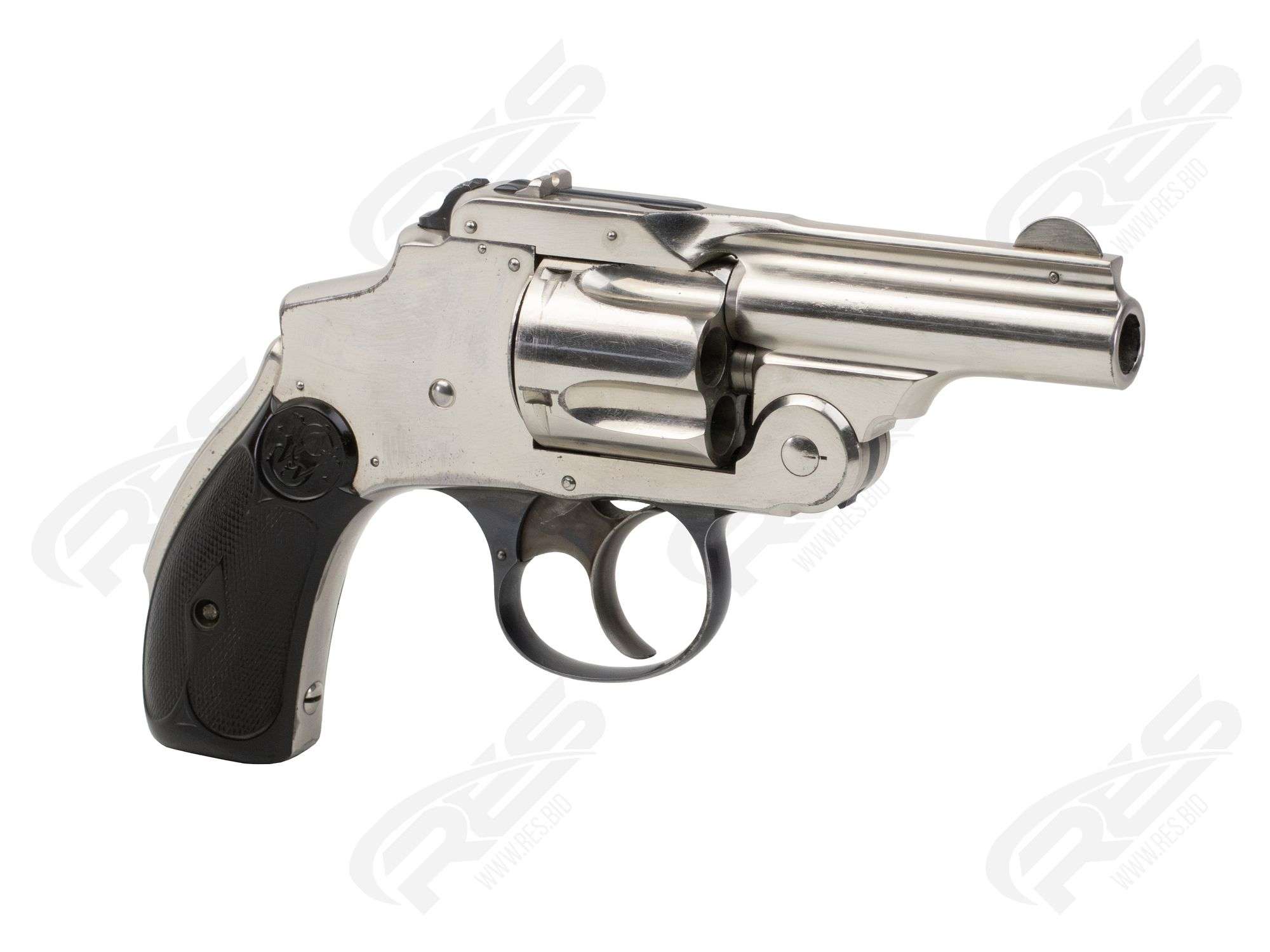個人装備 Smith&Wesson ModelToy 38 S&W .38 Safety Hammerless-5th Model with Box - Handguns of