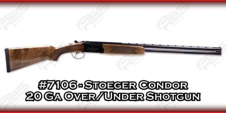 Stoeger Condor 20 Ga Over/Under Shotgun - RES Auction Services