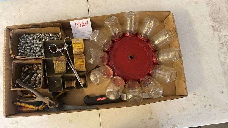 Grease Zerk Fittings and Screw Display - RES Auction Services