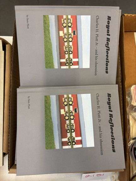 (6) Charles Plott Museum Books - RES Auction Services