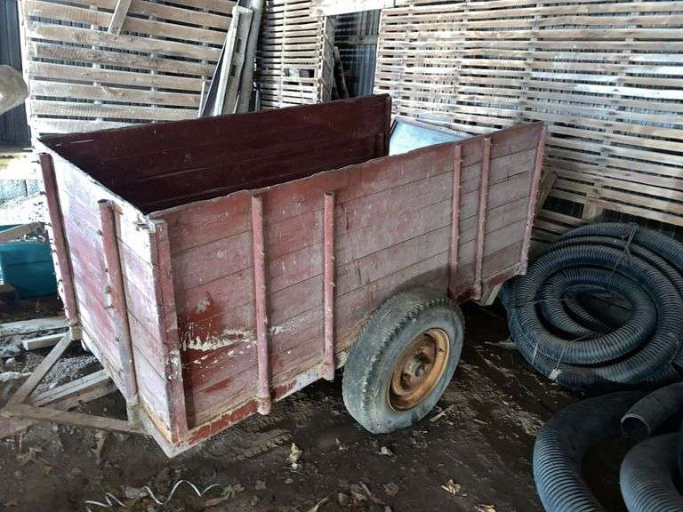 Homemade utility trailer