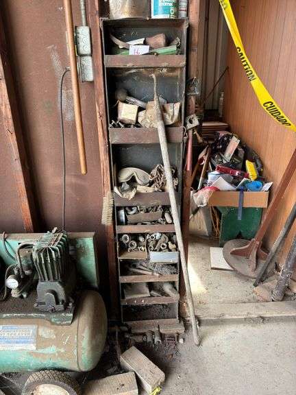 Metal Shelf - Contents Included