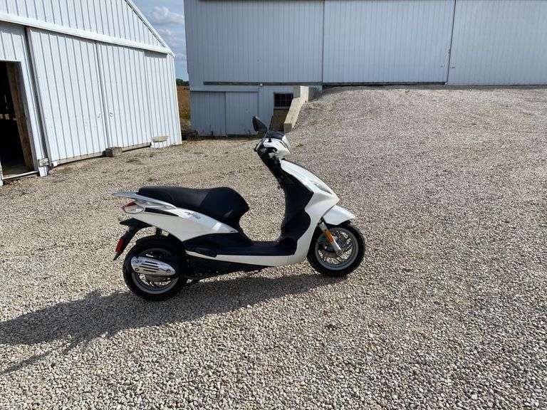 Vespa Motor Scooter