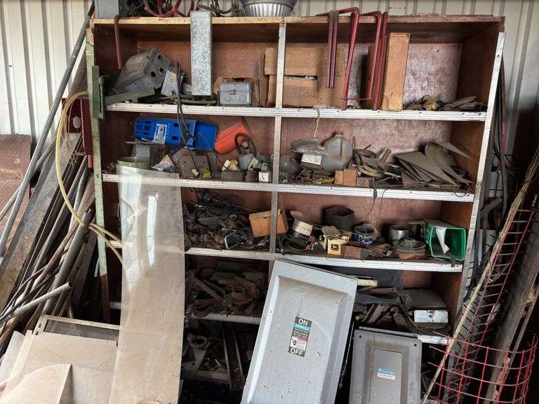 6 Tier Double Shelving Unit - Contents Included