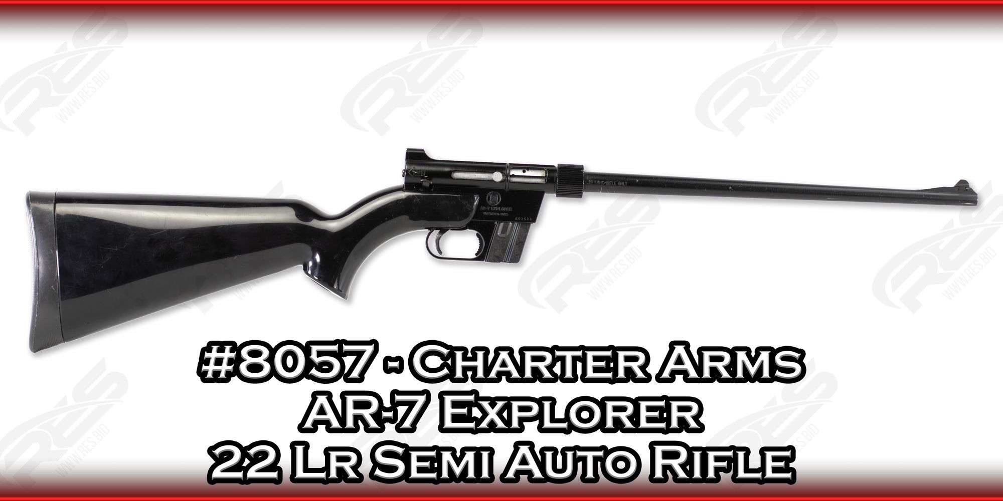 レア　Charter Arms AR-7 Explorer ウエスタンアームズ Charter Arms AR-7 Explorer 22 Lr Semi Auto Rifle - RES