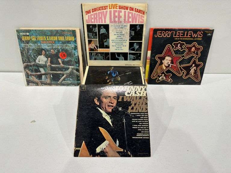 Misc. Johnny Cash, Jerry Lee Lewis, & Other Records