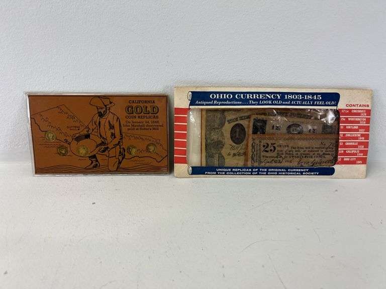 Ohio Currency 1803-1845 Replicas