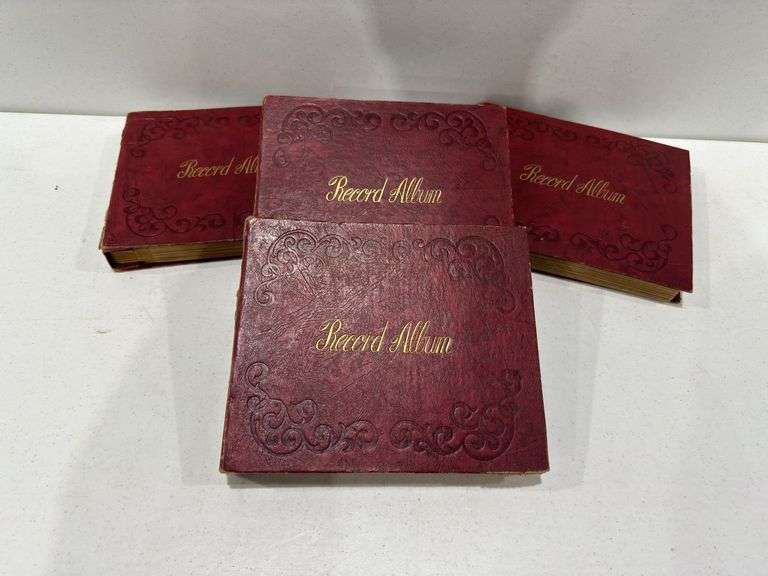 (4) Albums of classic records