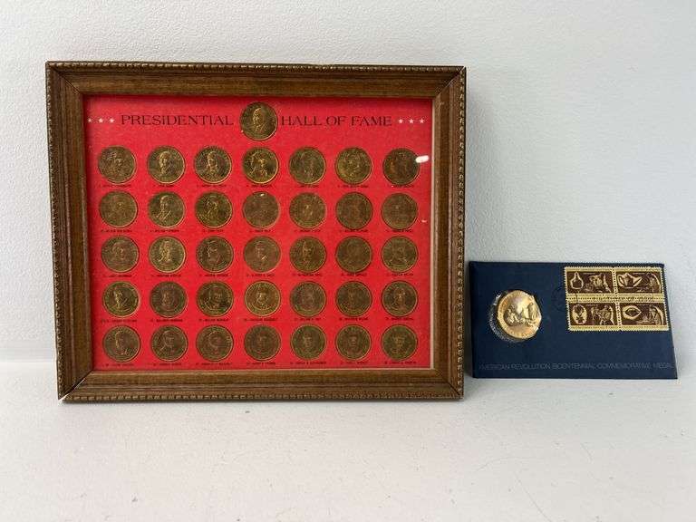 36 Presidential Hall of Fame Collector Bronze Set