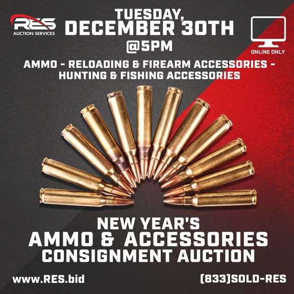 Ammo & Accessory Online Only Auction